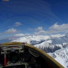 Verortung via Georeferenzierung der Kamera: Aufgenommen in der Nähe von Bezirk Inn, Schweiz in 3500 Meter